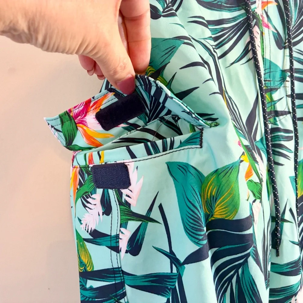 Club Room Tropical Swim Trunks